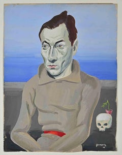 Le Soldat au Crane - Dibujo de Geo Morin - 1940