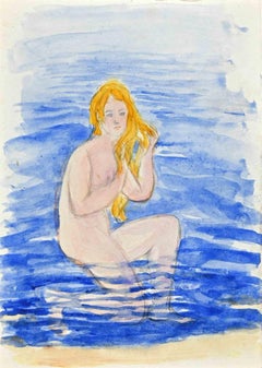 Venus Goddess - Original Drawing - Early 20th Century