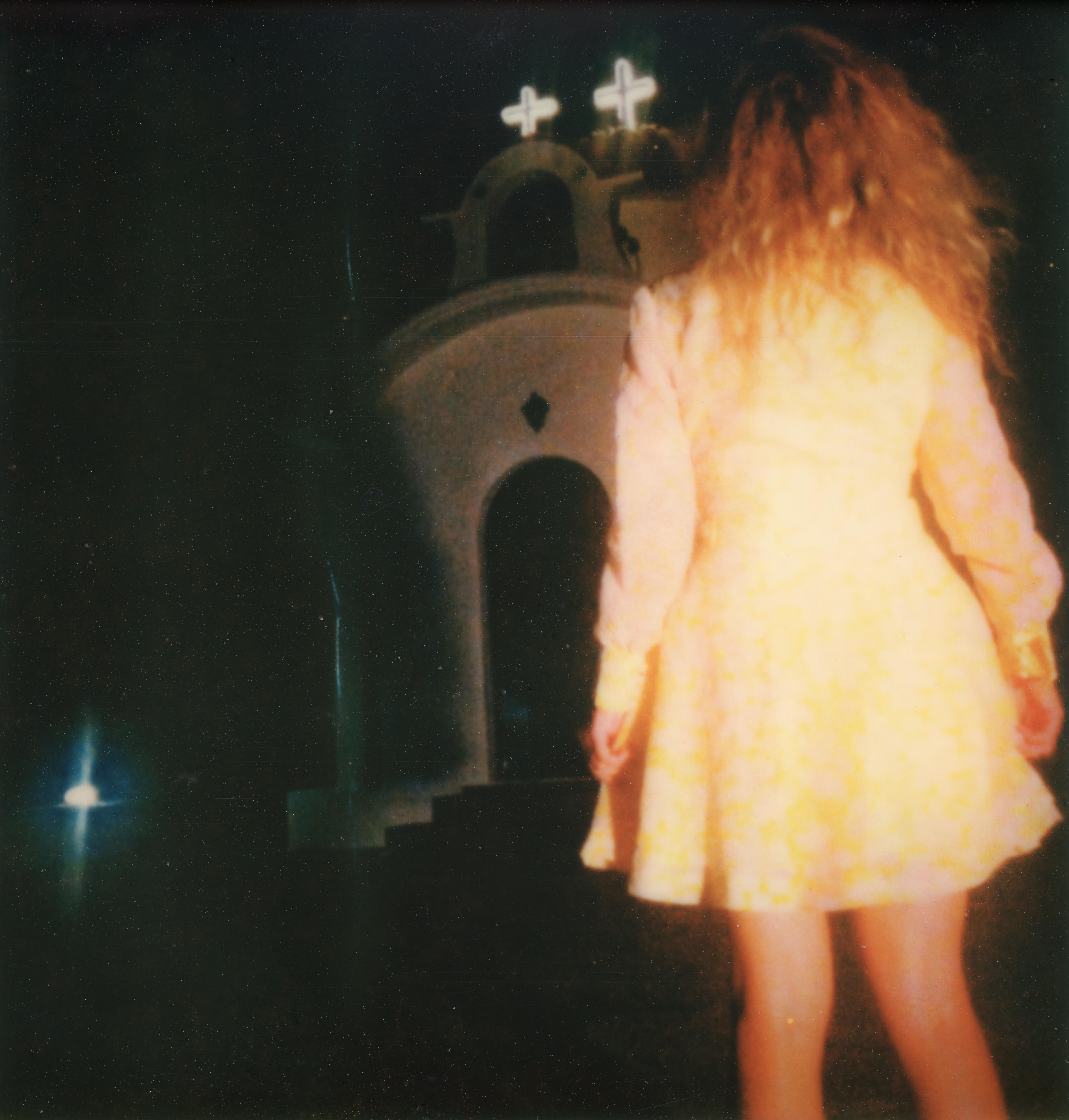 Clare Marie Bailey Color Photograph - 10 to Midnight - Contemporary, Polaroid, Photograph, Figurative, Portrait