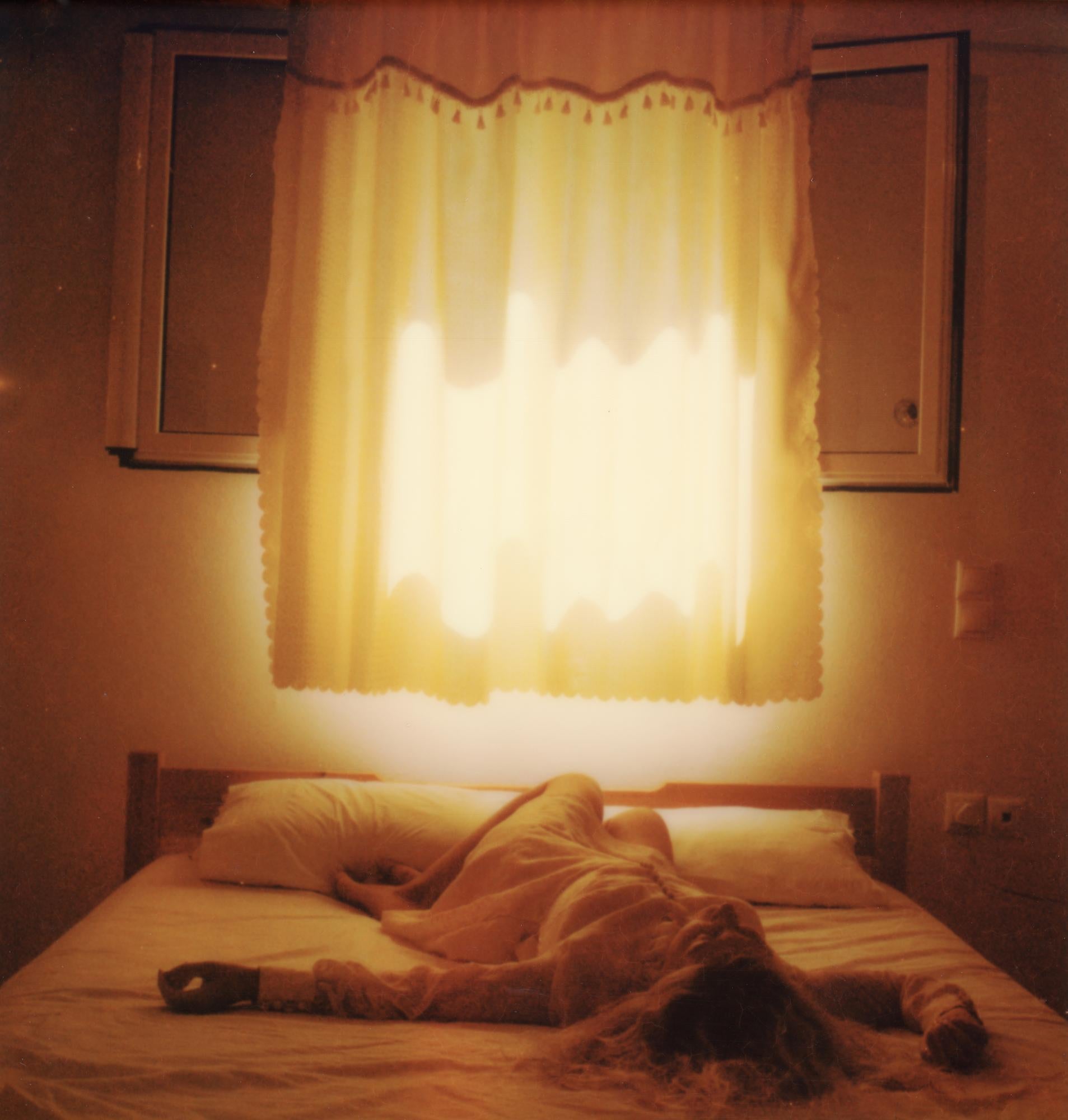 Clare Marie Bailey Figurative Photograph - The Visit - Contemporary, Polaroid, Photograph, Figurative, Portrait