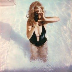 The Pool II - Contemporary, Polaroid, Photograph, Figurative, Portrait
