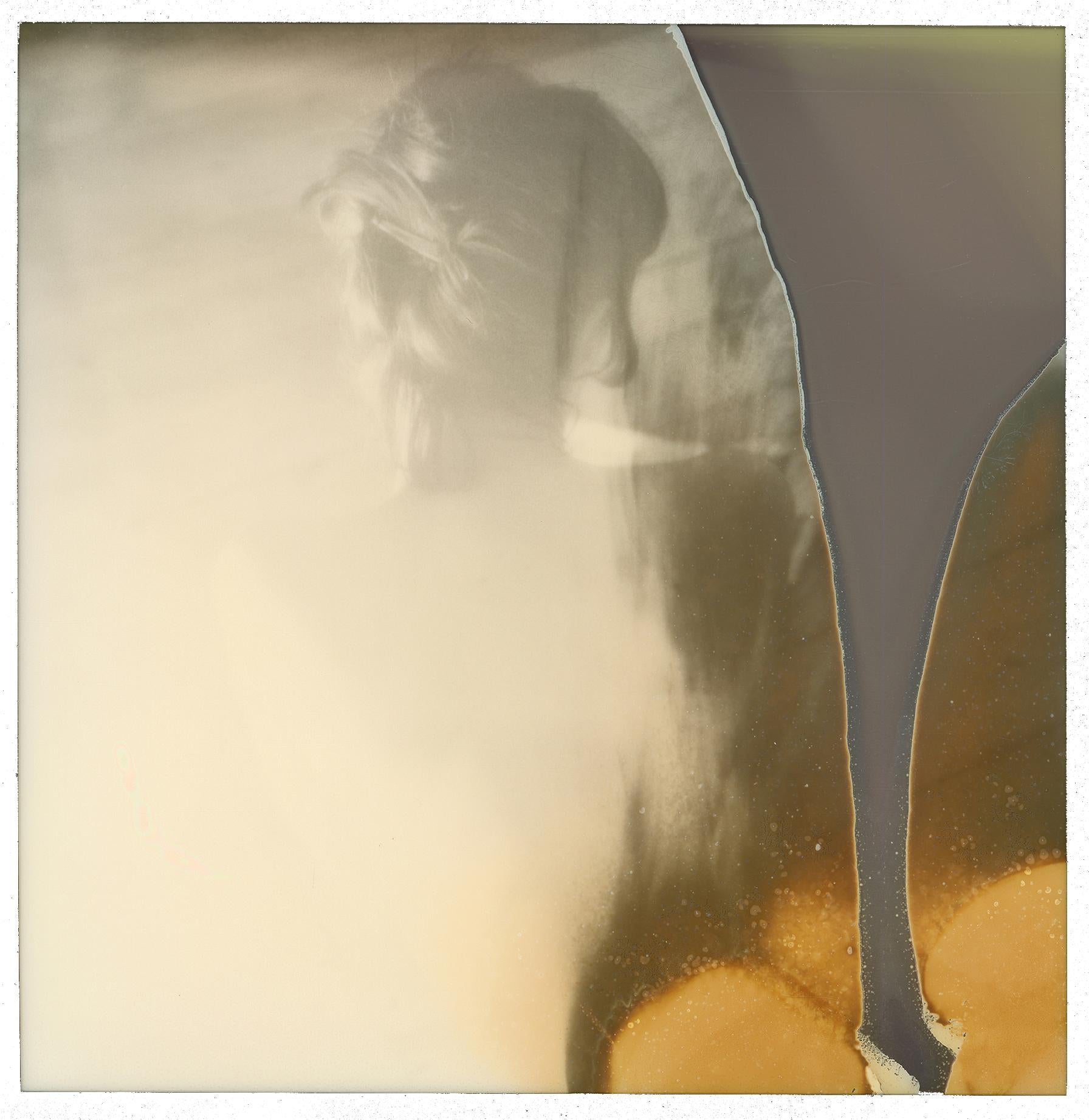 Disappear - Contemporary, Conceptual, Polaroid, 21st Century, Portrait, Color - Photograph by Urizen Freaza
