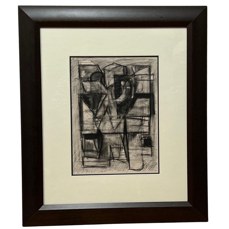 Aubrey Penny - Framed Charcoal Drawing by Aubrey Penny For Sale at 1stDibs