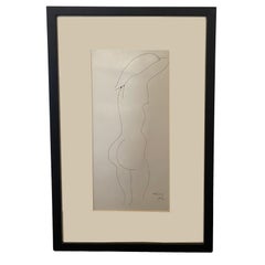 Nude Drawing by Radoczy