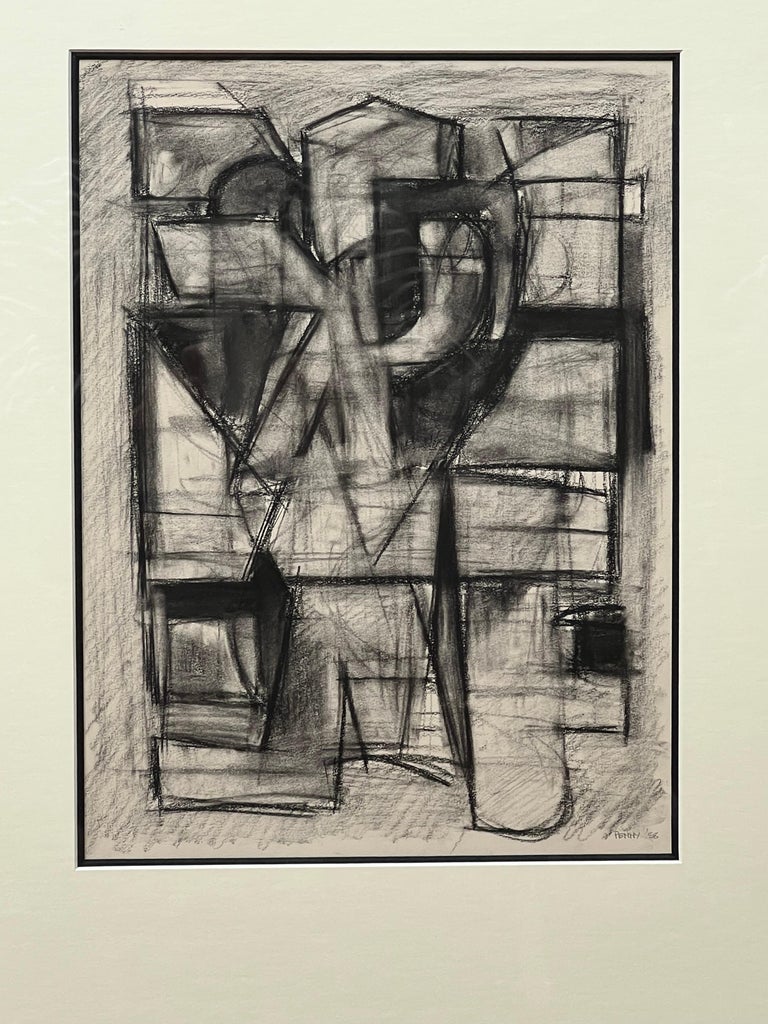 Aubrey Penny - Framed Charcoal Drawing by Aubrey Penny For Sale at 1stDibs