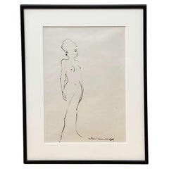 Retro Minimalist nude by Michael Dormer
