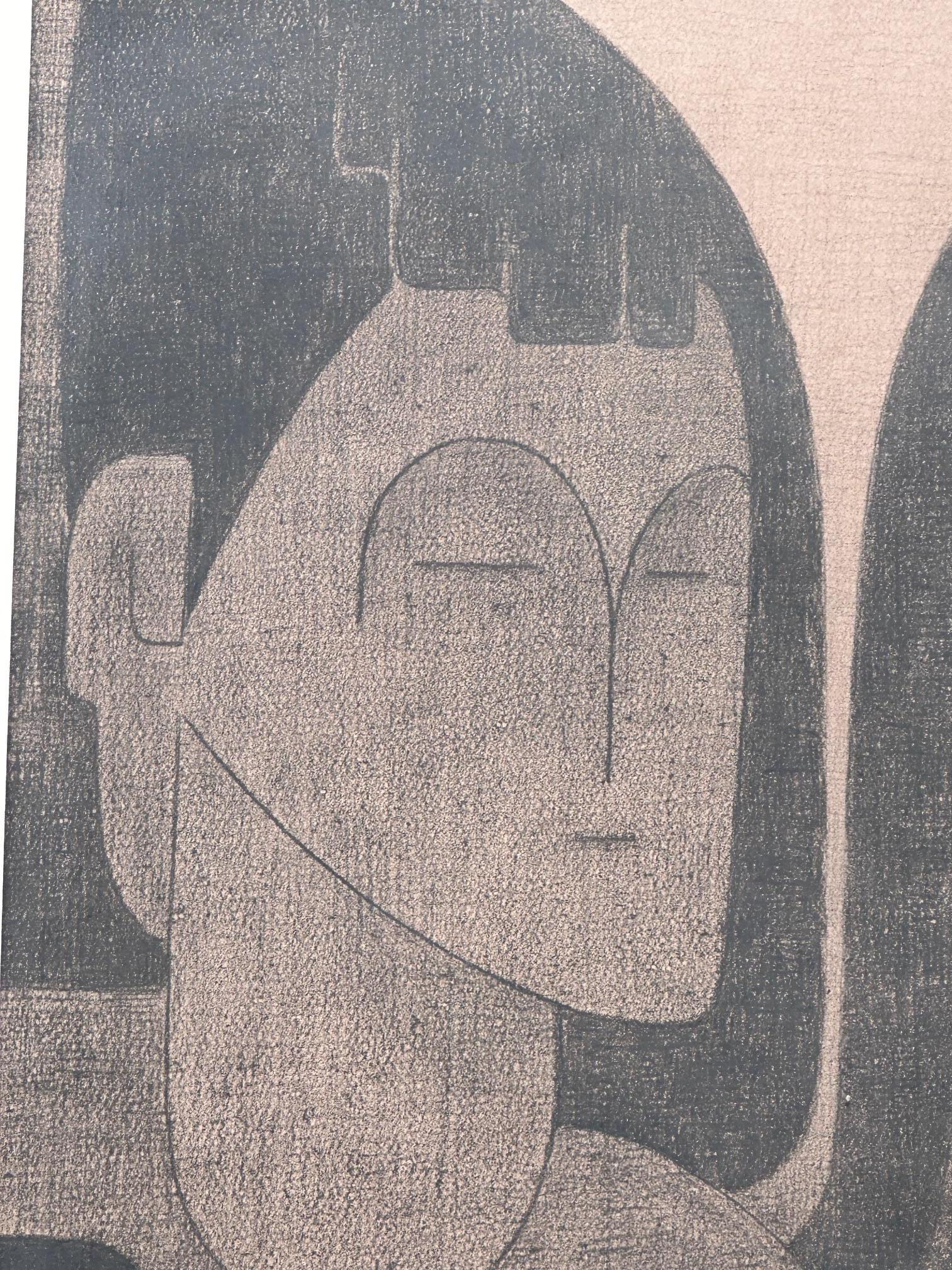 Disegno a matita di un angelo di Eugenie O'Kin - Art Minimalismo di Eugenie O'kin