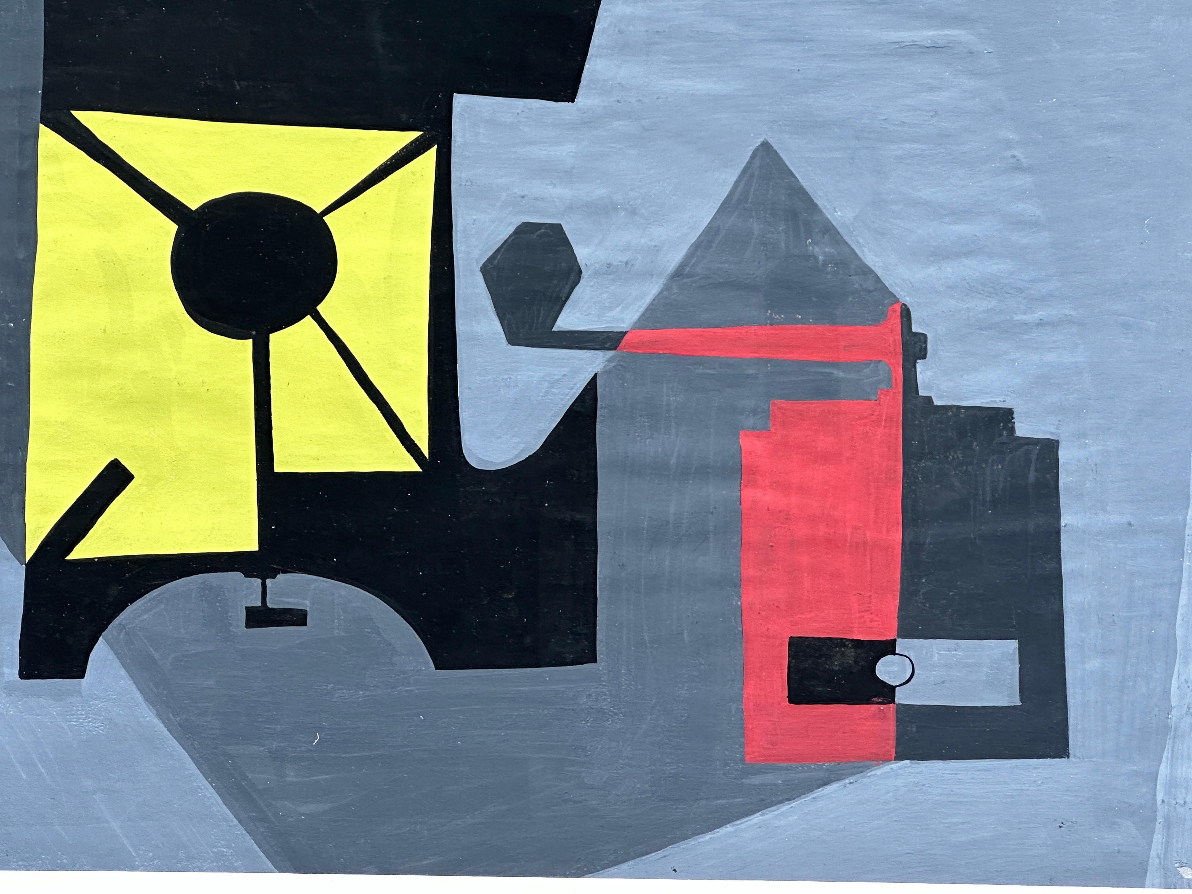 Acuarela Abstracta de David Segel en venta 6