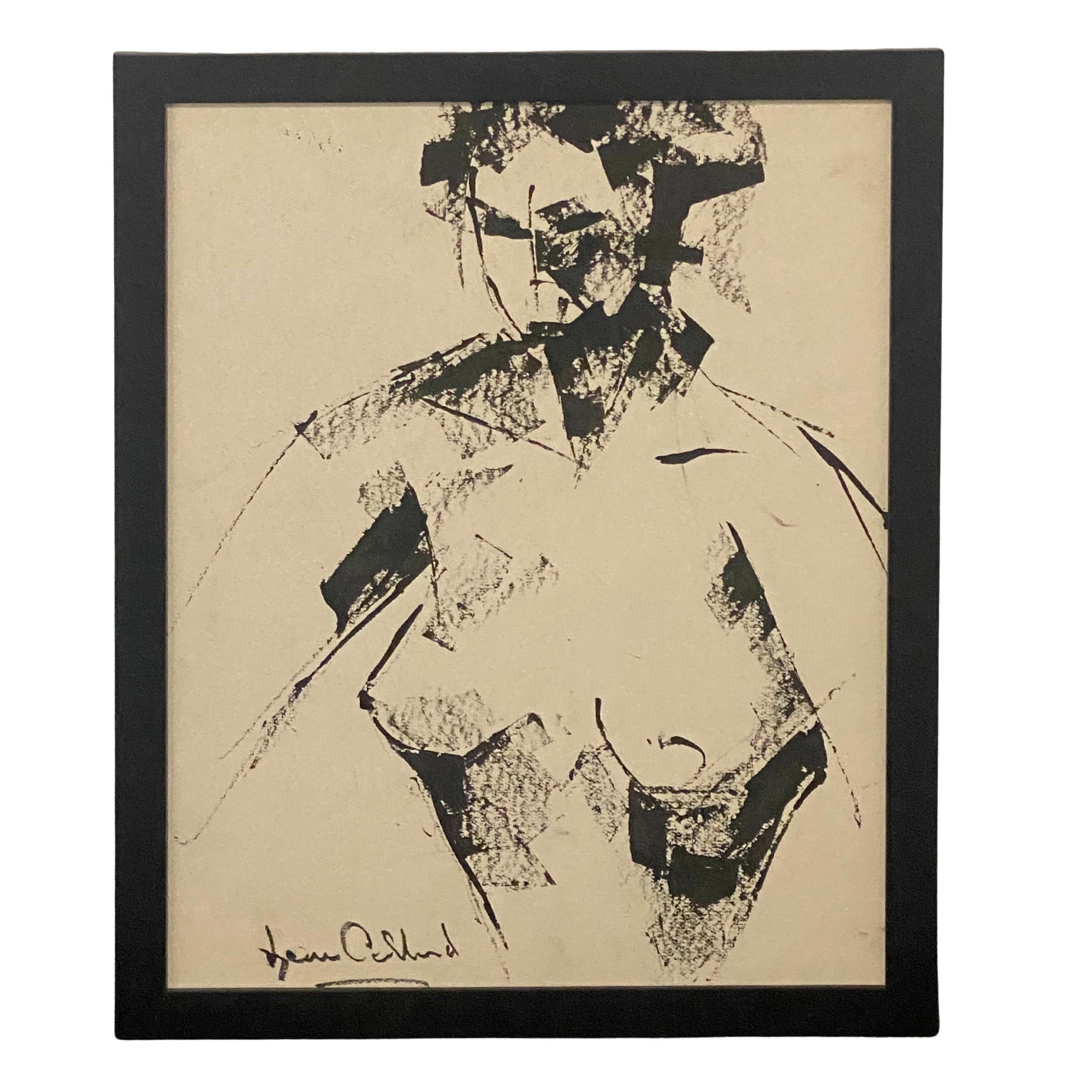 Mujeres Dibujos y acuarelas de desnudos
