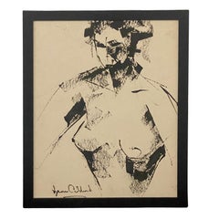 Nude Drawings and Watercolors