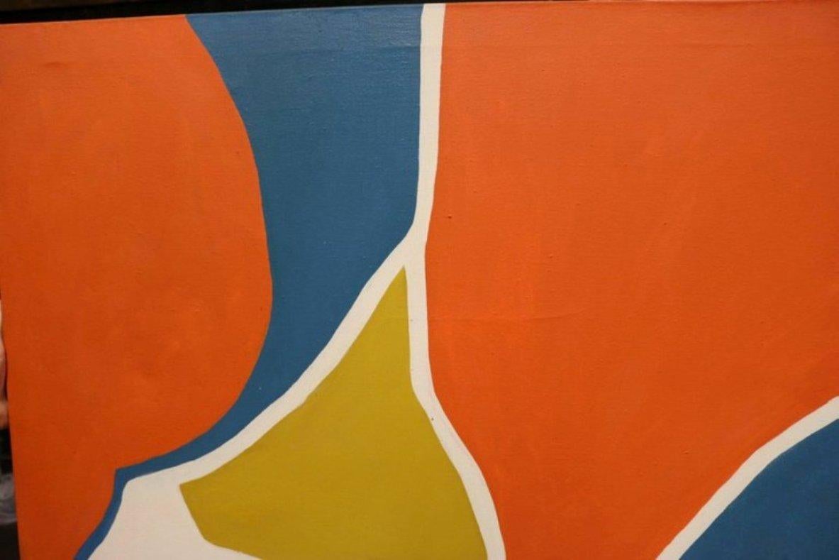 Large-Scale Hard Edge Painting by Antonia Davis 1