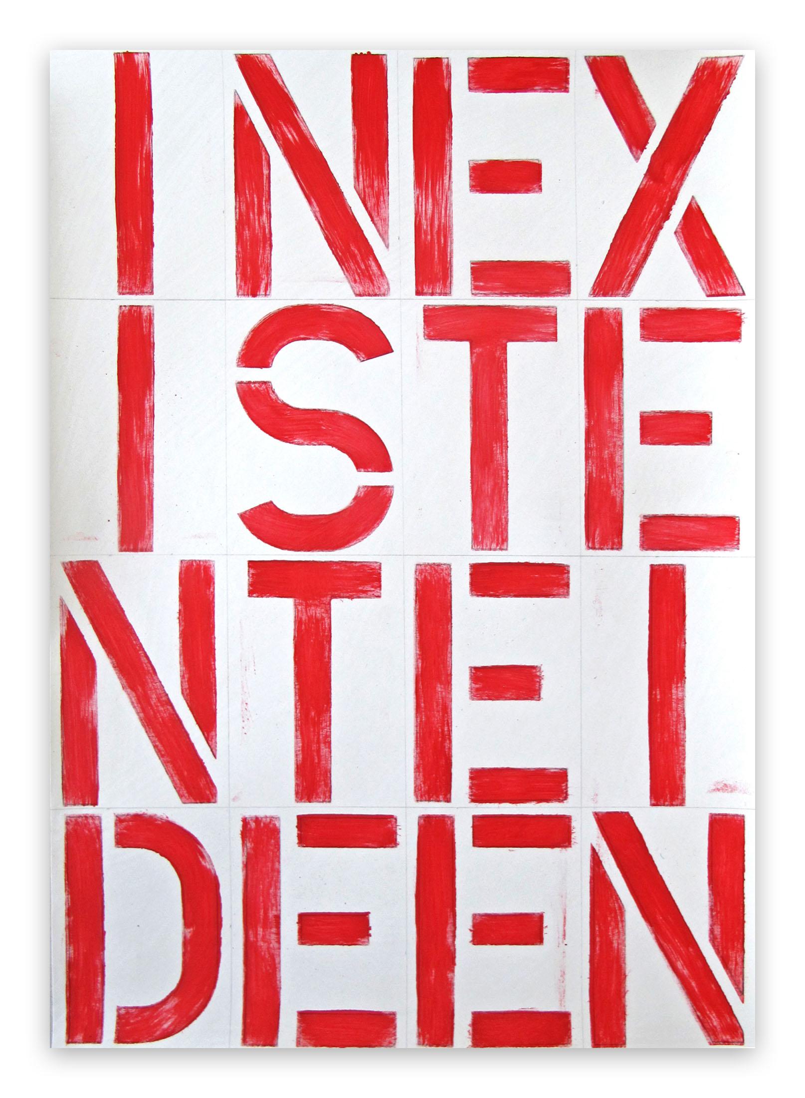 BP37, INEXISTENTEIDEEN, 2019 (Pittura astratta)