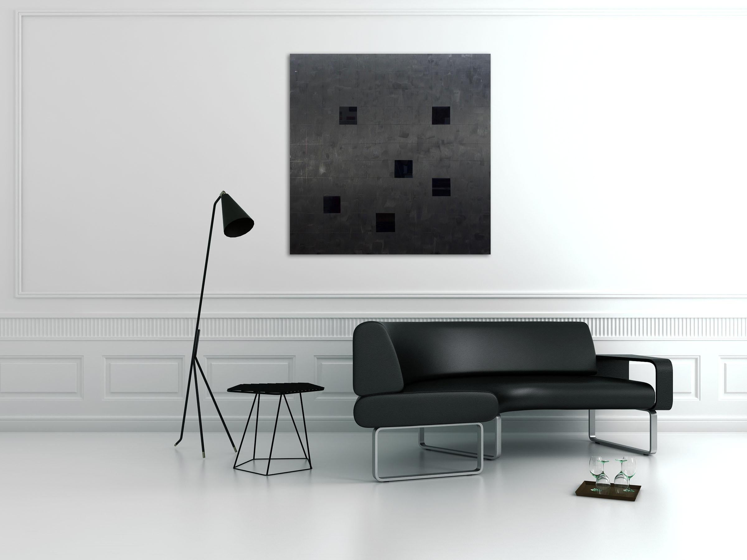 Suspended Animation (Abstract painting) - Painting by Tom Henderson