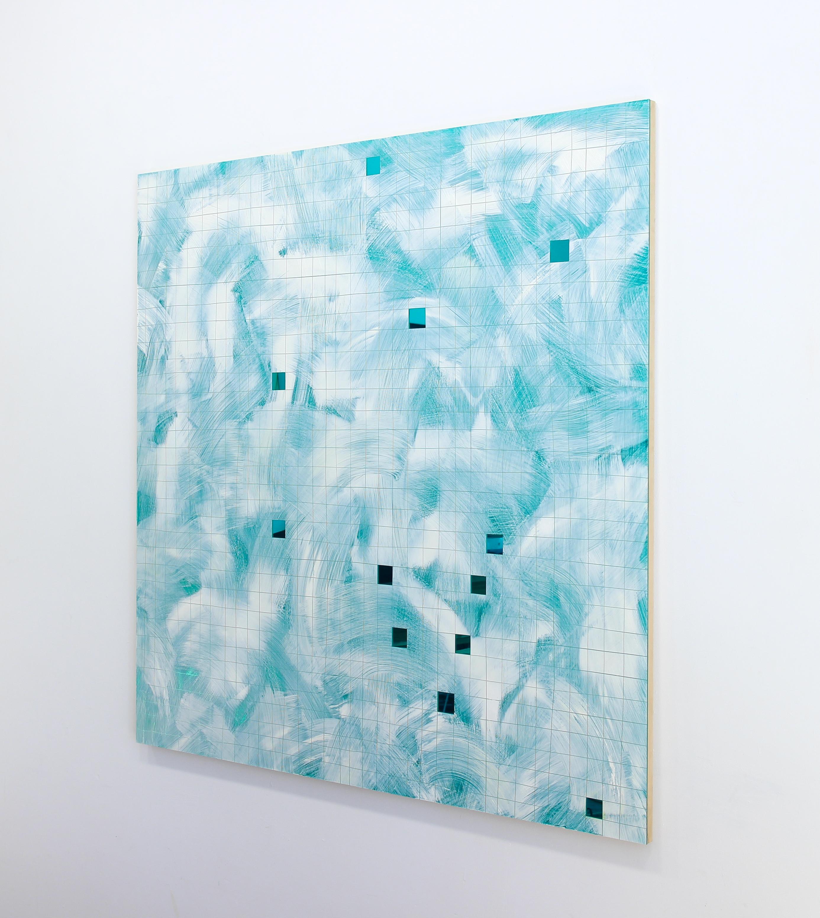 Peinture à l'huile sur acrylique moulé réfléchissant - Non encadré.

Cette œuvre fait partie d'une série de peintures intitulée 