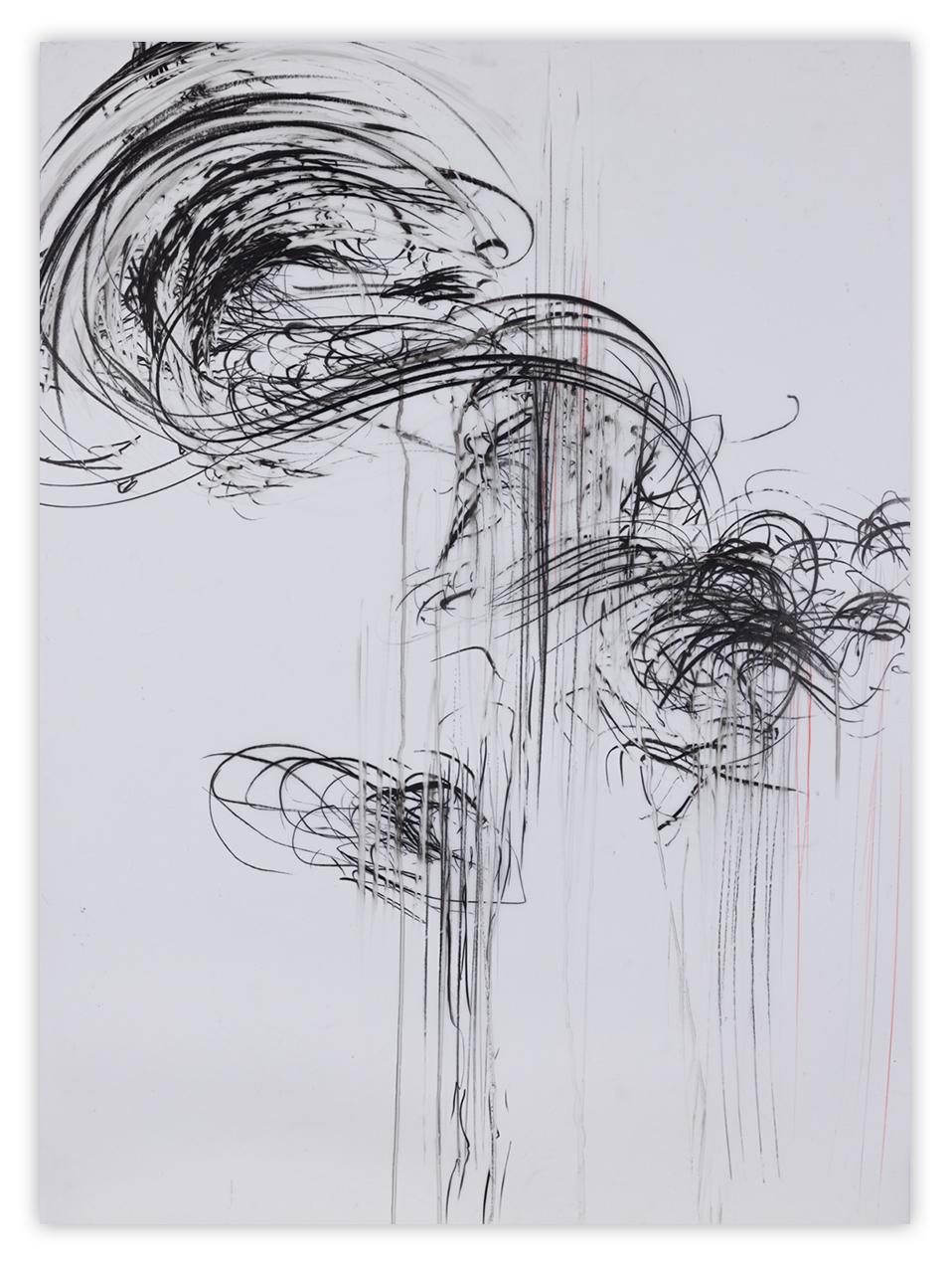 Jaanika Peerna Abstract Drawing - Gushing 3 (Abstract drawing)
