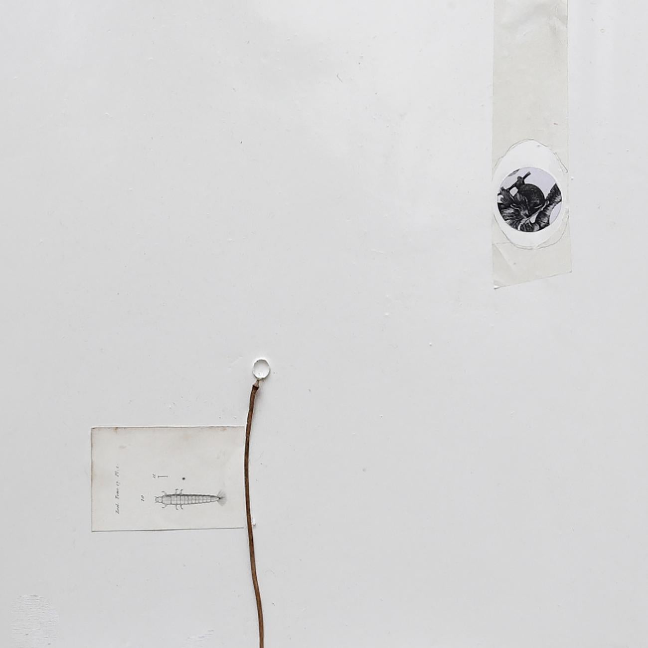 K1901/Whitewater (Œuvre abstraite sur papier) - Abstrait Painting par Harald Kroner 