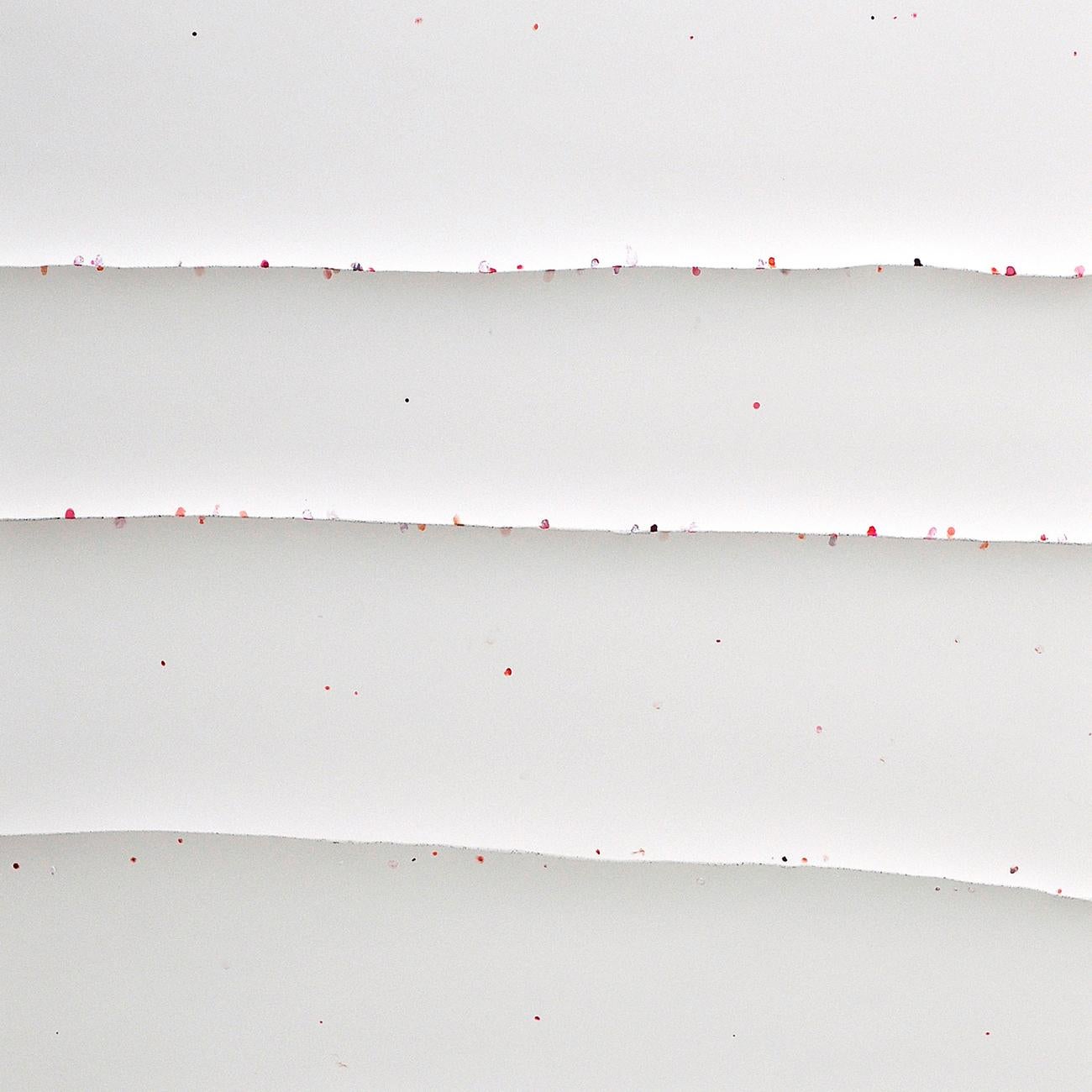Canto #22 (Abstrakte Arbeit auf Papier) (Grau), Abstract Drawing, von Harald Kroner 