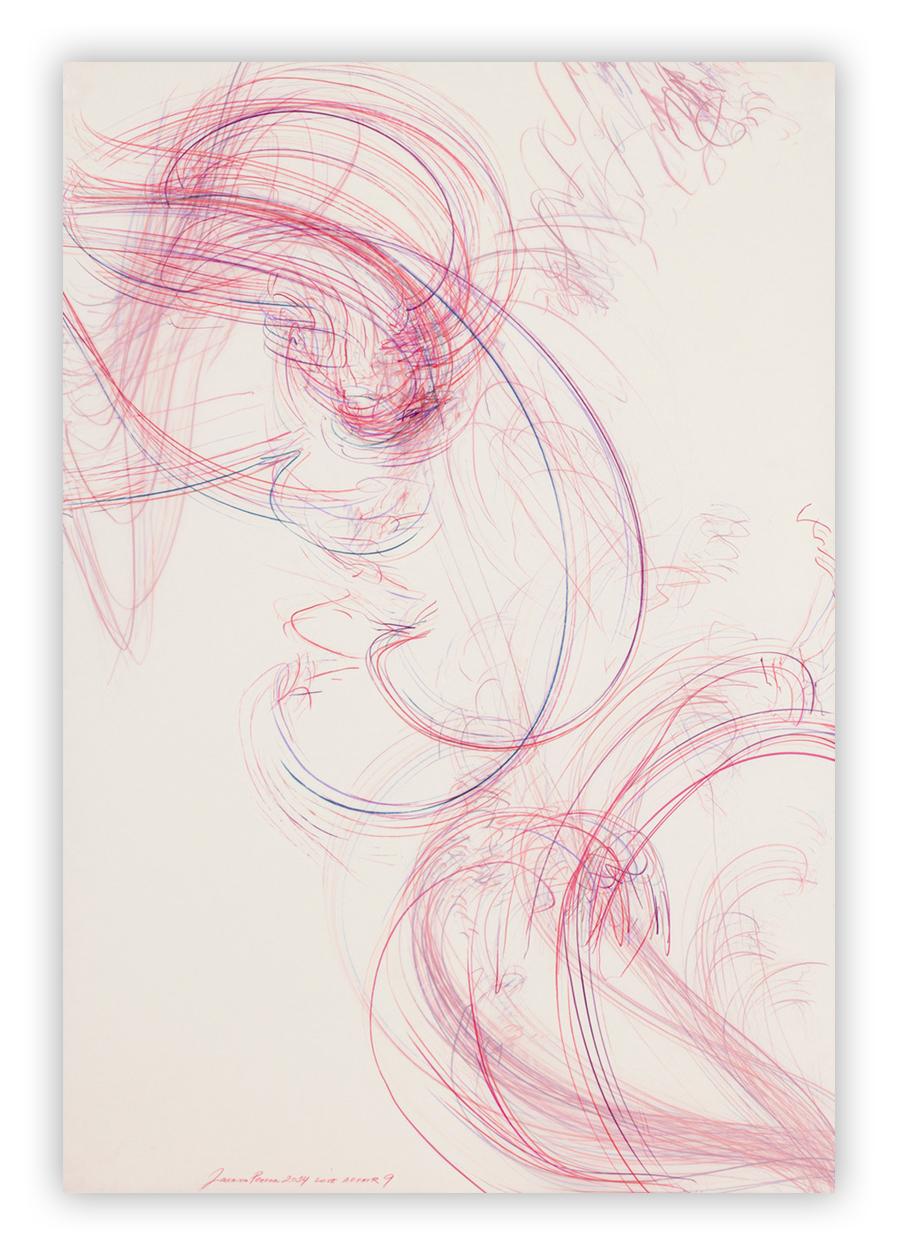Love Affair 9 (Abstrakte Zeichnung)