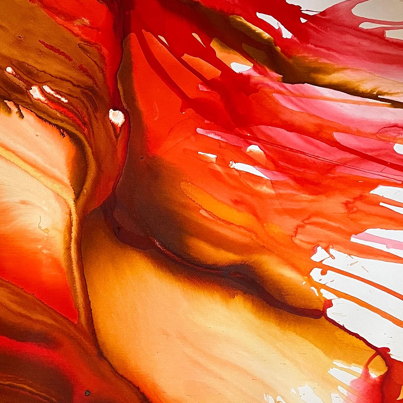 L'île (Senza titolo 23042) (Pittura astratta) - Painting Astratto di Martin Reyna 