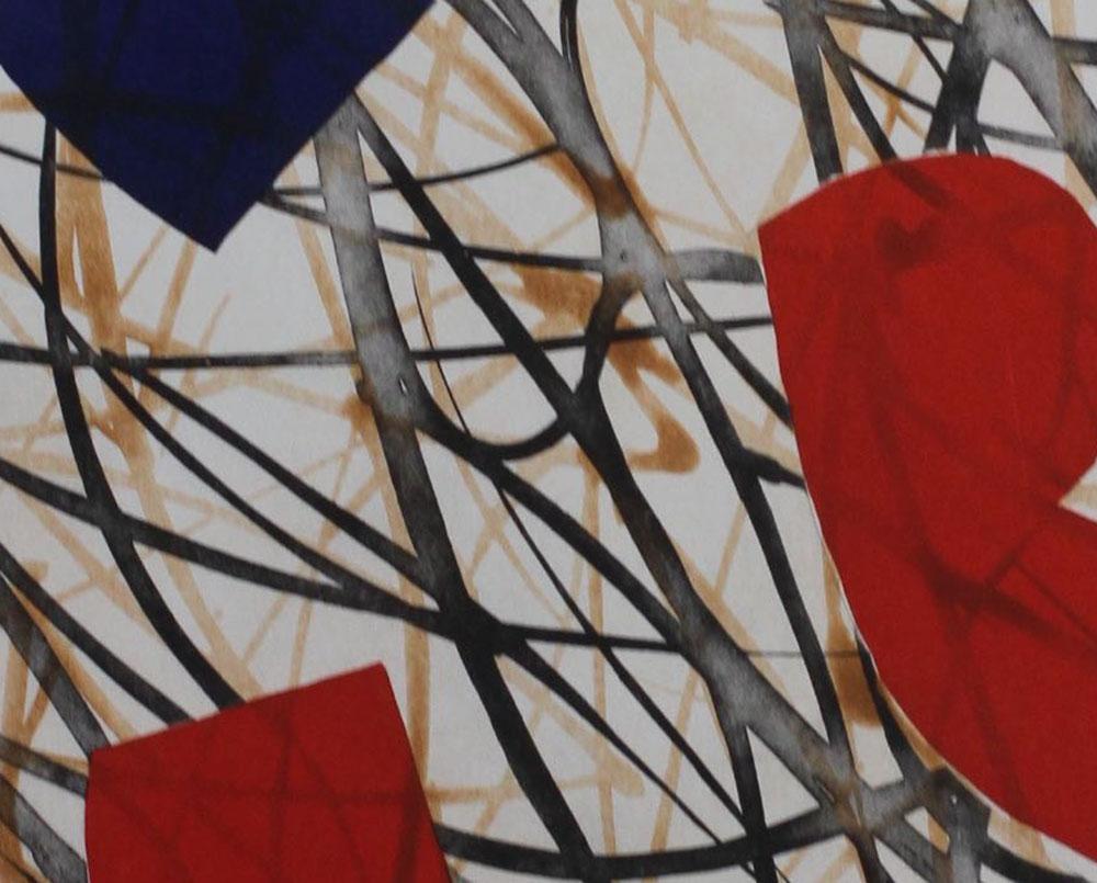13F1G-2013 (Stampa abstract) - Print Astratto di Alain Clément