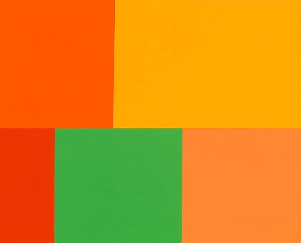 Test Pattern 3 (Citric) - Abstract Painting by Tom McGlynn