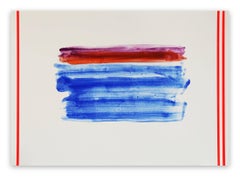 Synthetic Resin Abstract Drawings and Watercolors