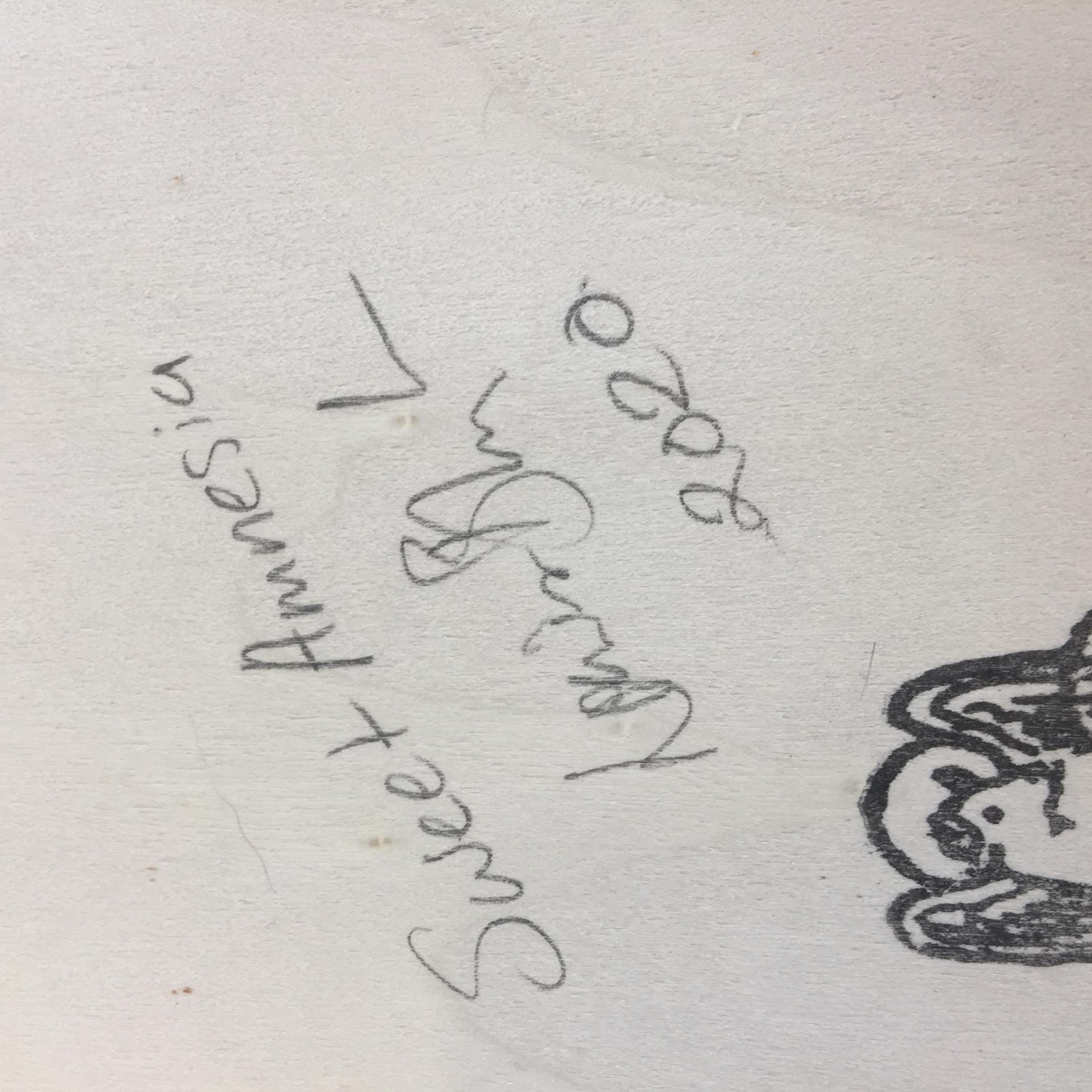 Dolce Amnesia - Painting Astratto di Louise Blyton