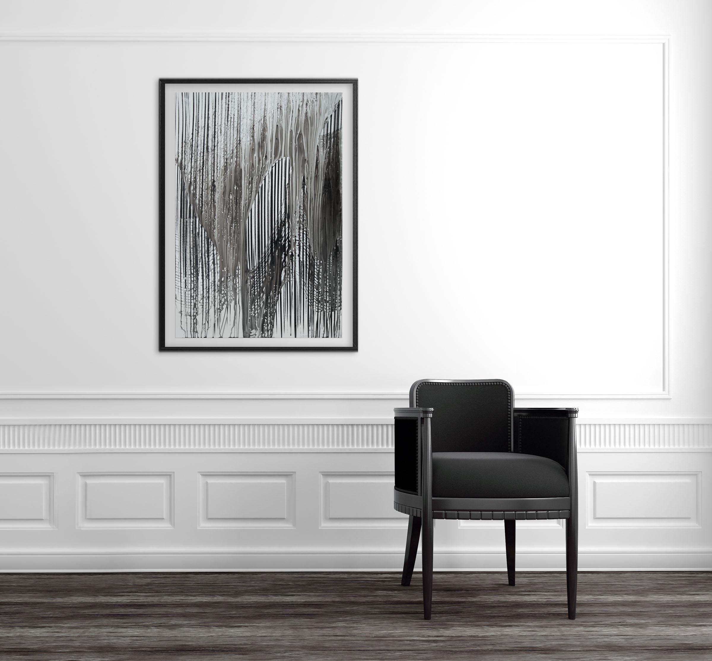 Big Melt #10 (Disegno astratto) - Painting di Jaanika Peerna