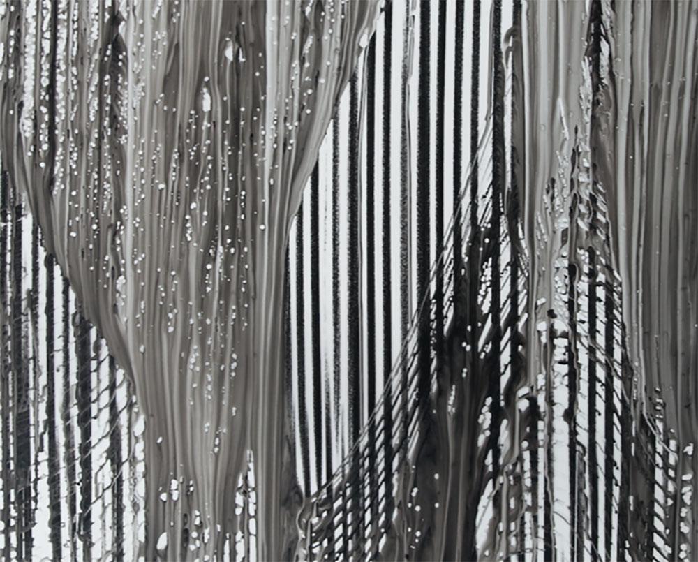 Big Melt #10 (Disegno astratto) - Painting Astratto di Jaanika Peerna