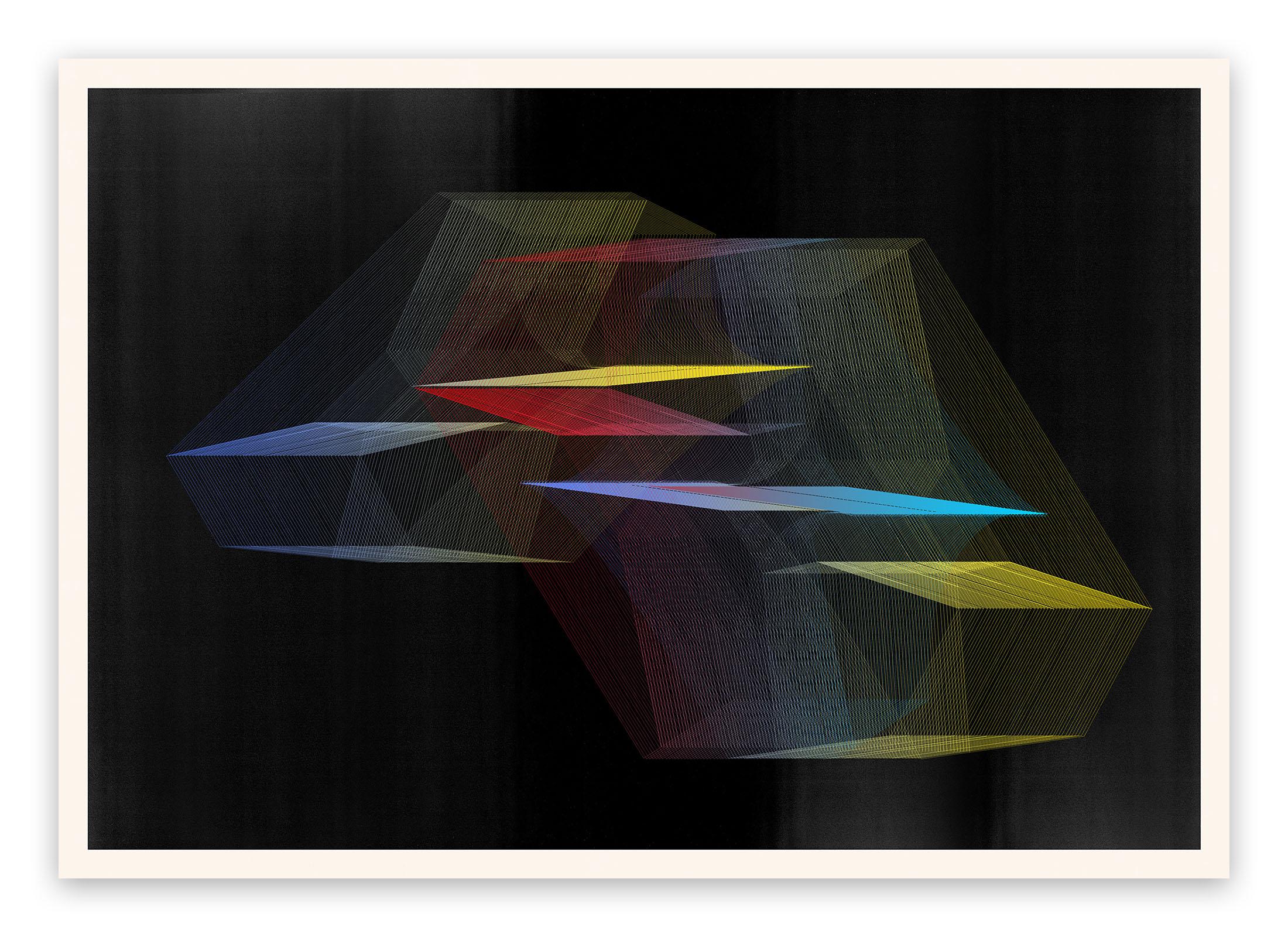 Jesús Perea	 Abstract Print - M377 (Abstract new media)