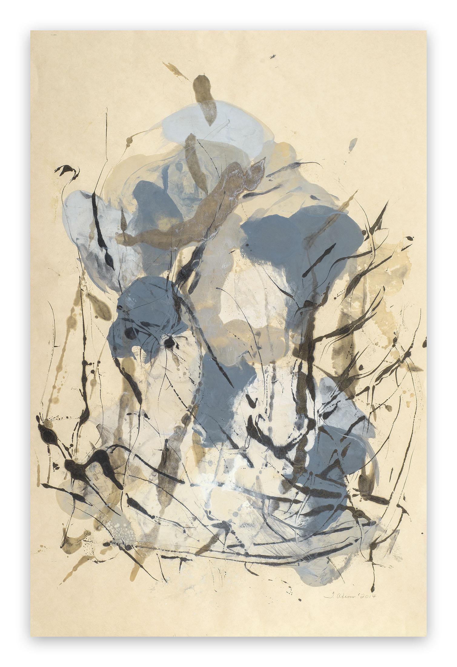 Tracey Adams Abstract Drawing - Guna QQ (Abstract painting)