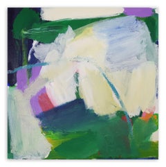 Green hope (Abstract painting)
