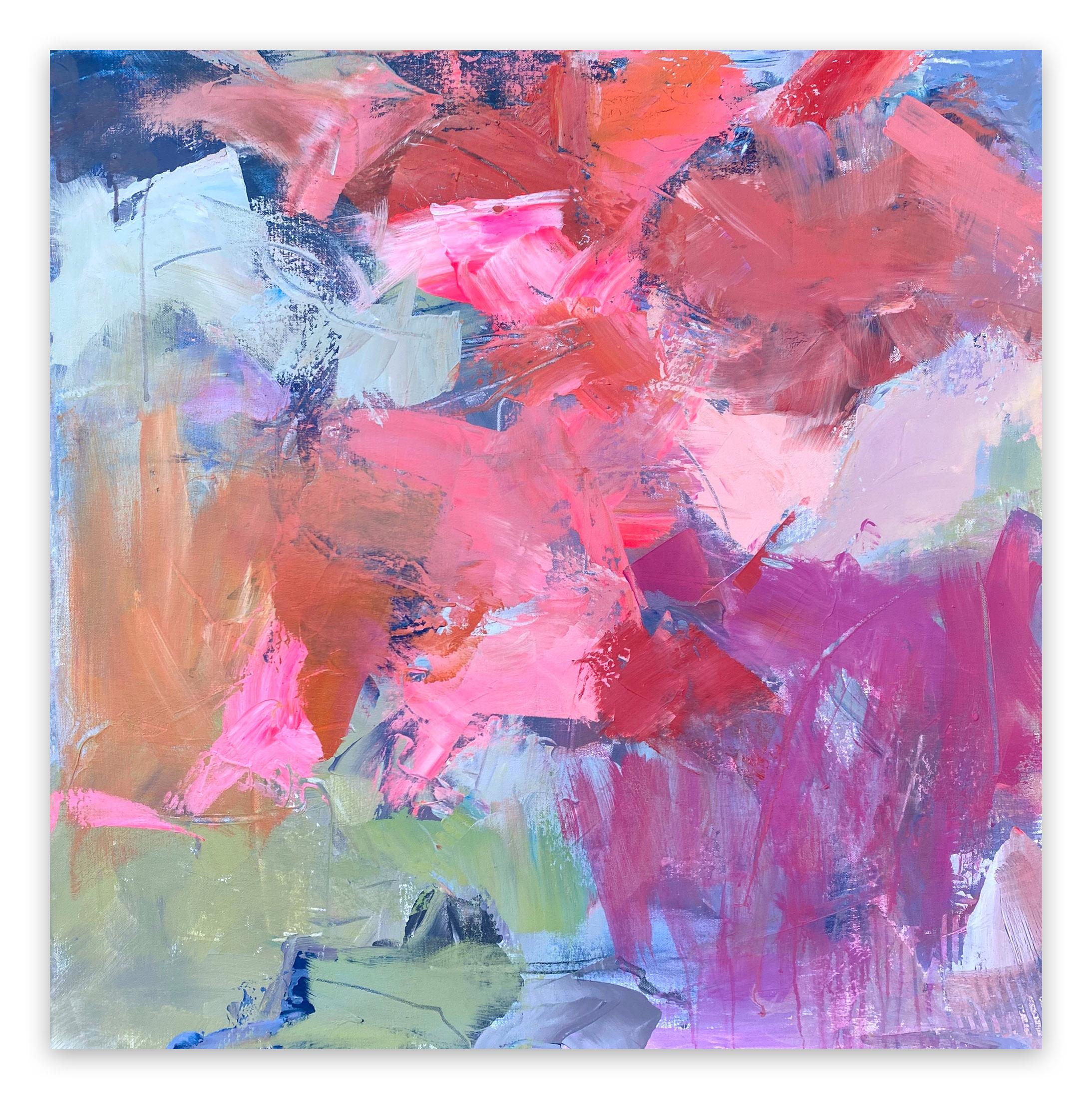 Michelle Marra Abstract Painting - Summer Solstice (Abstract painting)