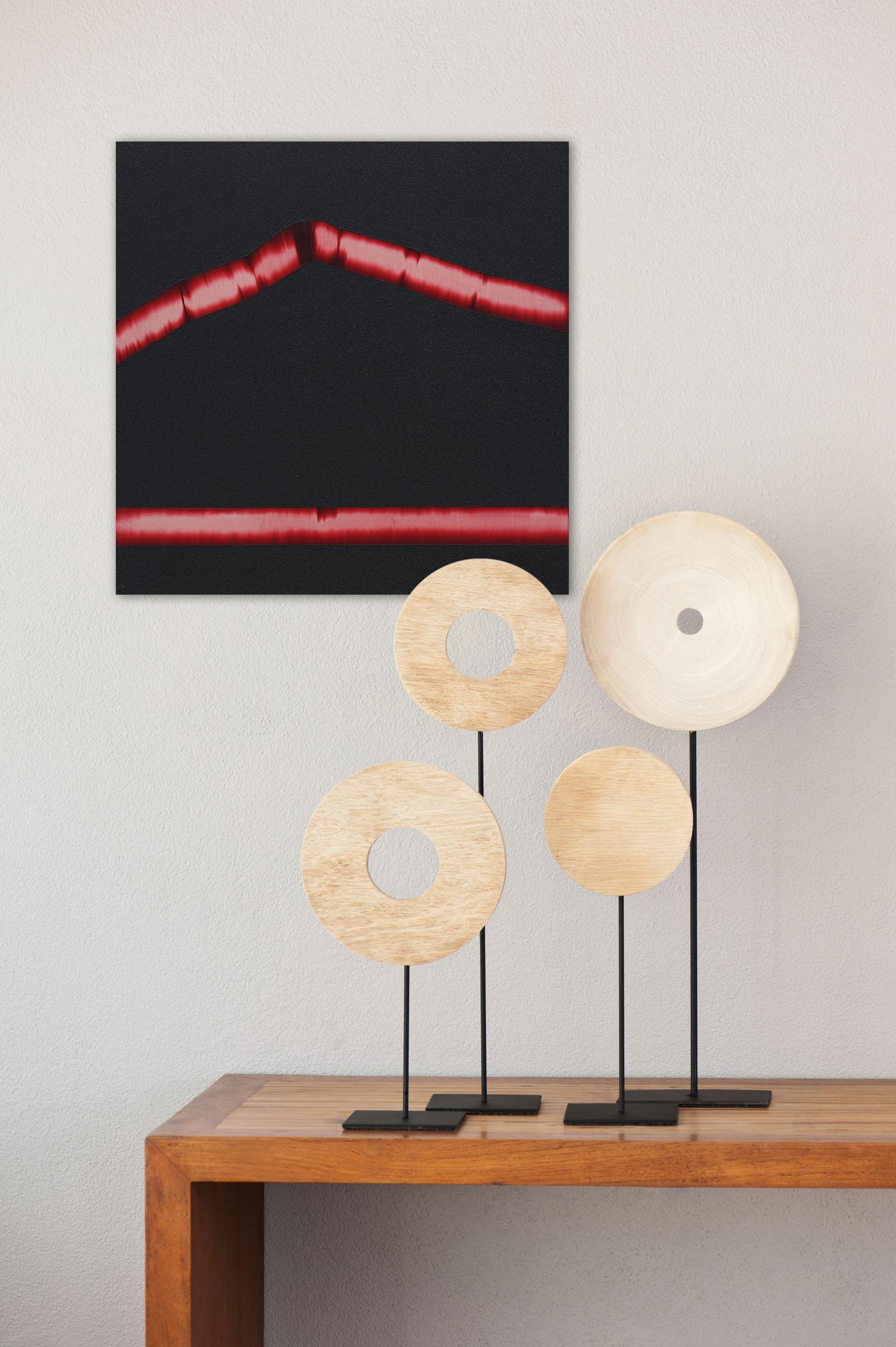 Das Potenzial (Abstraktives Gemälde) – Painting von Pat McDermott