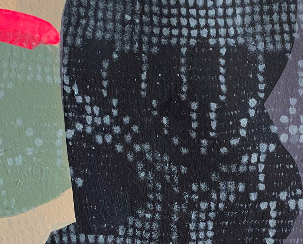 Senza titolo 9 (Pittura astratta) - Art Astratto di Marcy Rosenblat