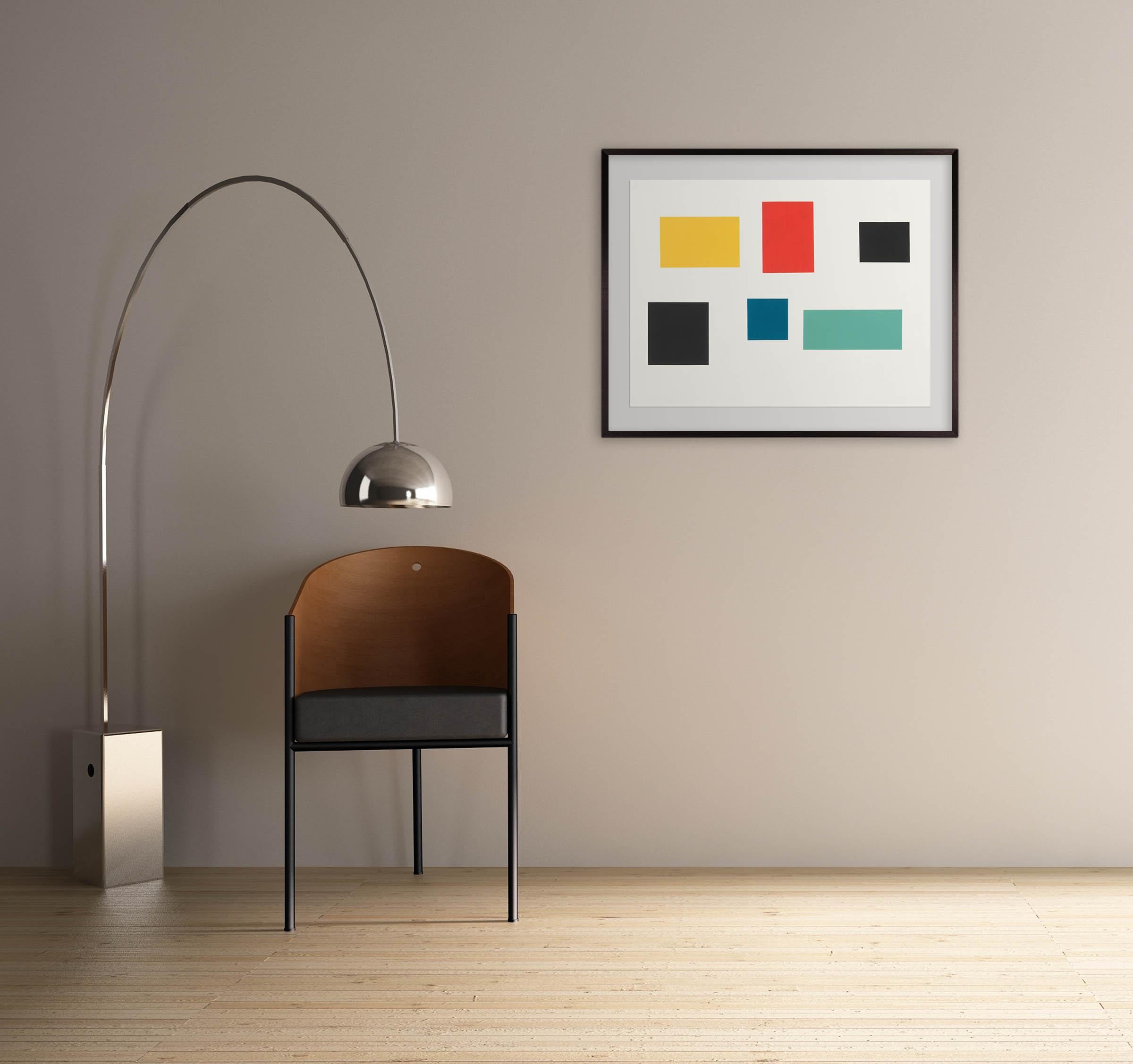 Encuesta 3 (Pintura abstracta) - Painting de Tom McGlynn