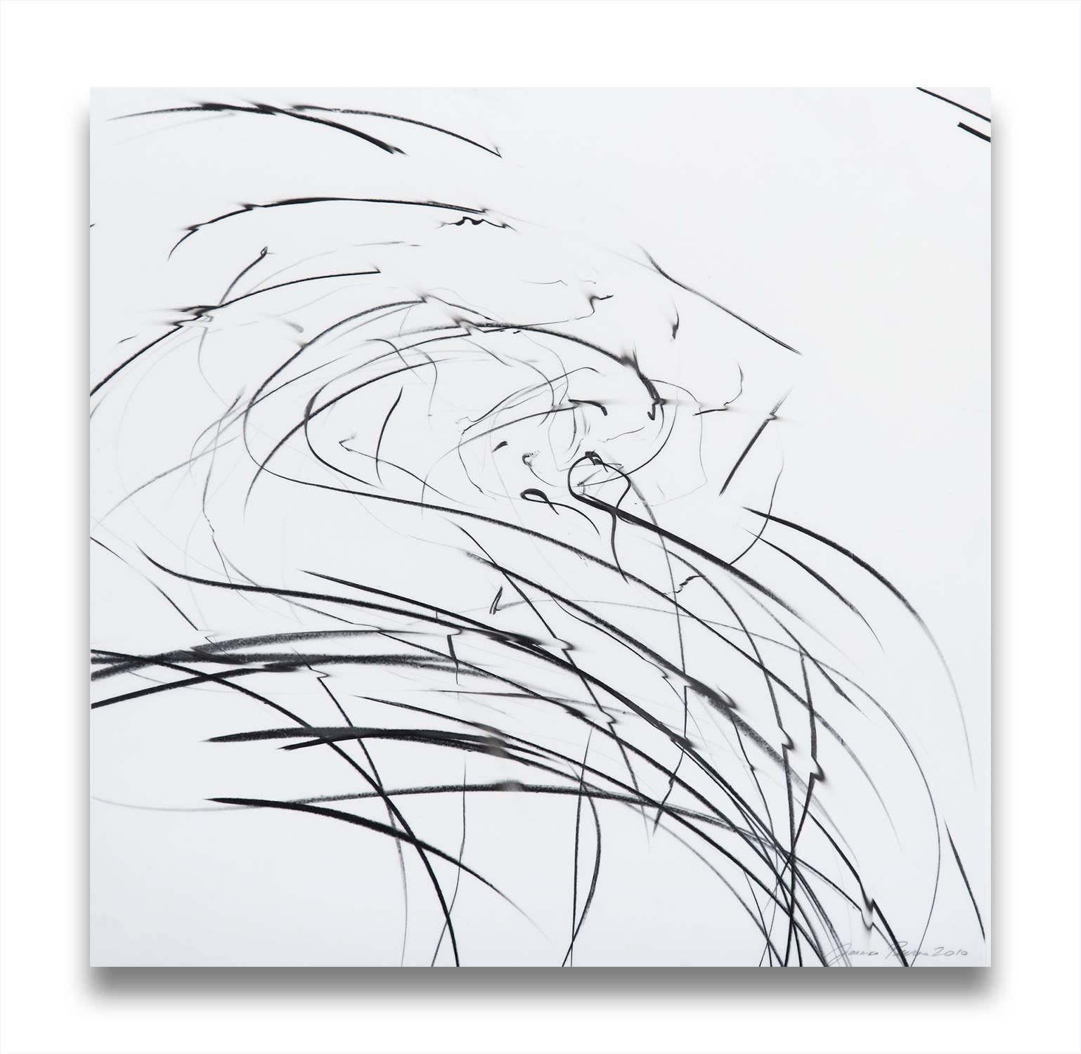 Jaanika Peerna Abstract Drawing - Storm series (ref. 845) (Abstract drawing)