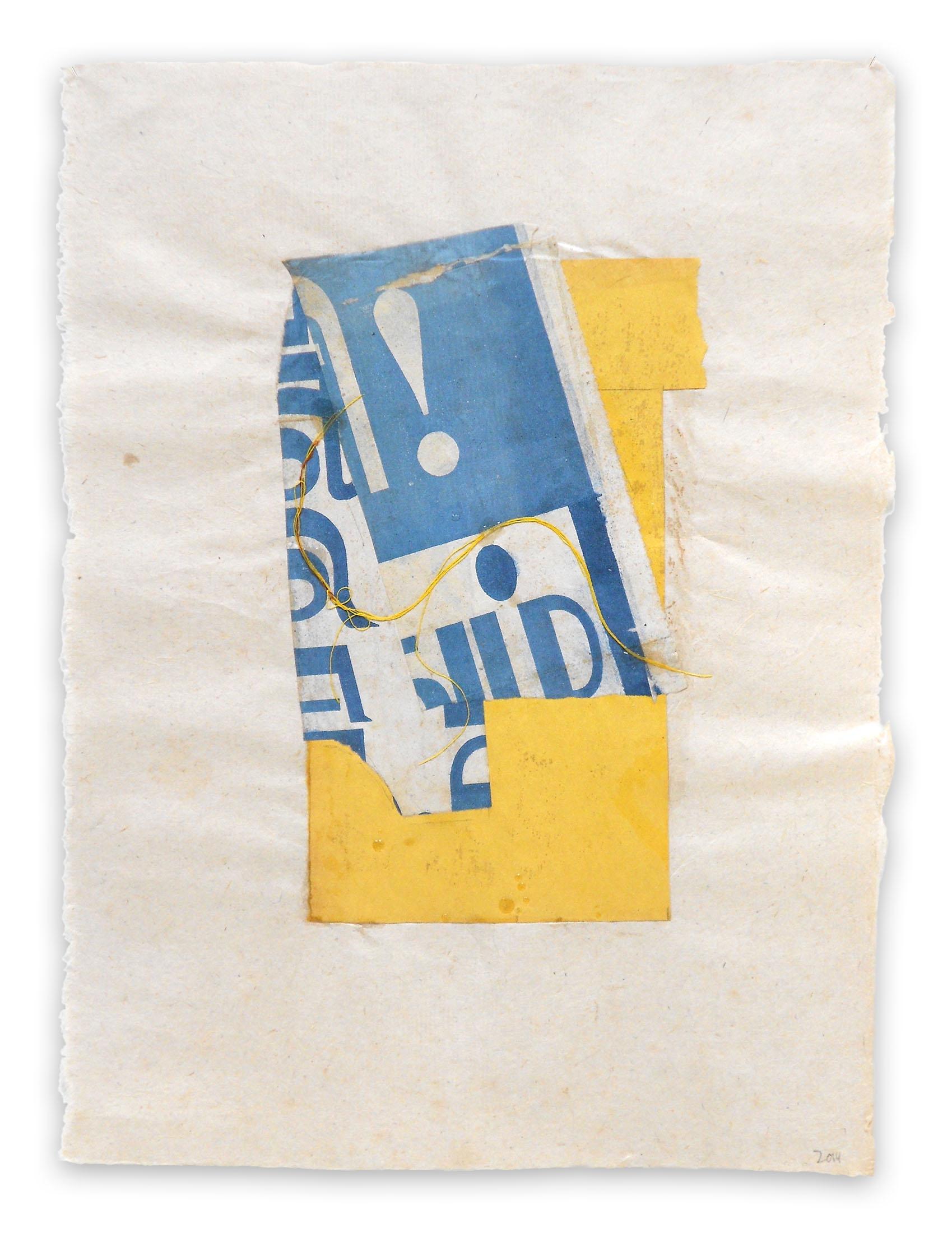 Abstract Drawing di Jean Feinberg - India! (Pittura astratta)