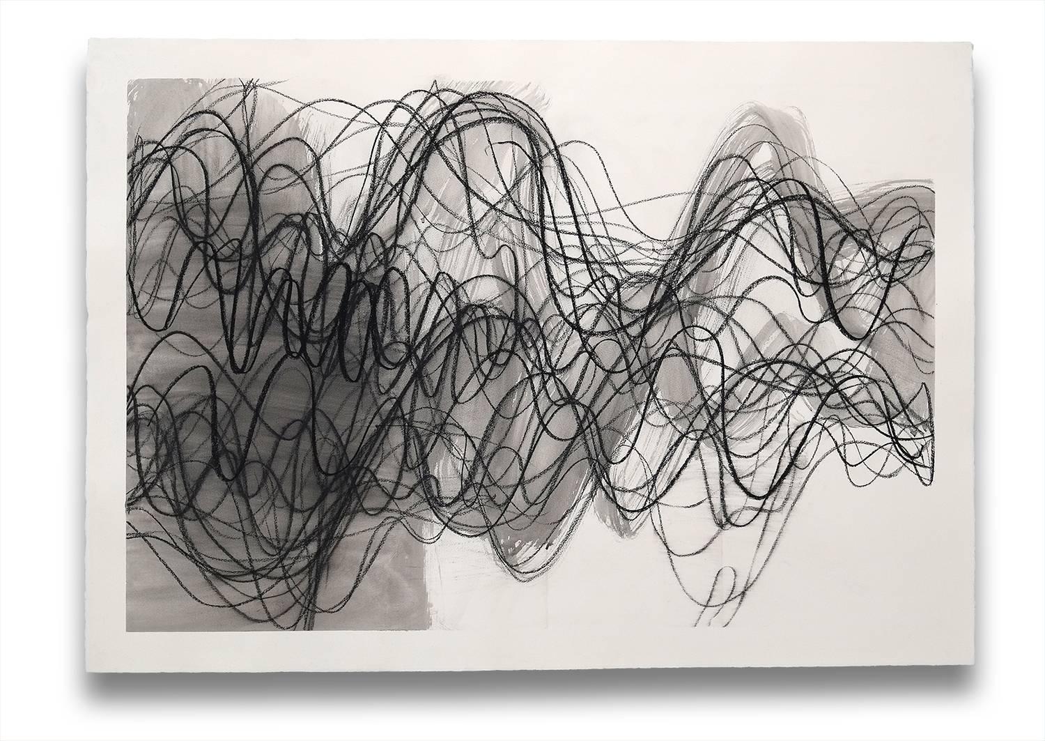 Margaret Neill Abstract Painting – Manifest 1 (Abstraktische Zeichnung)