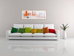 L.I.C. (Orange) (Abstract Drawing)