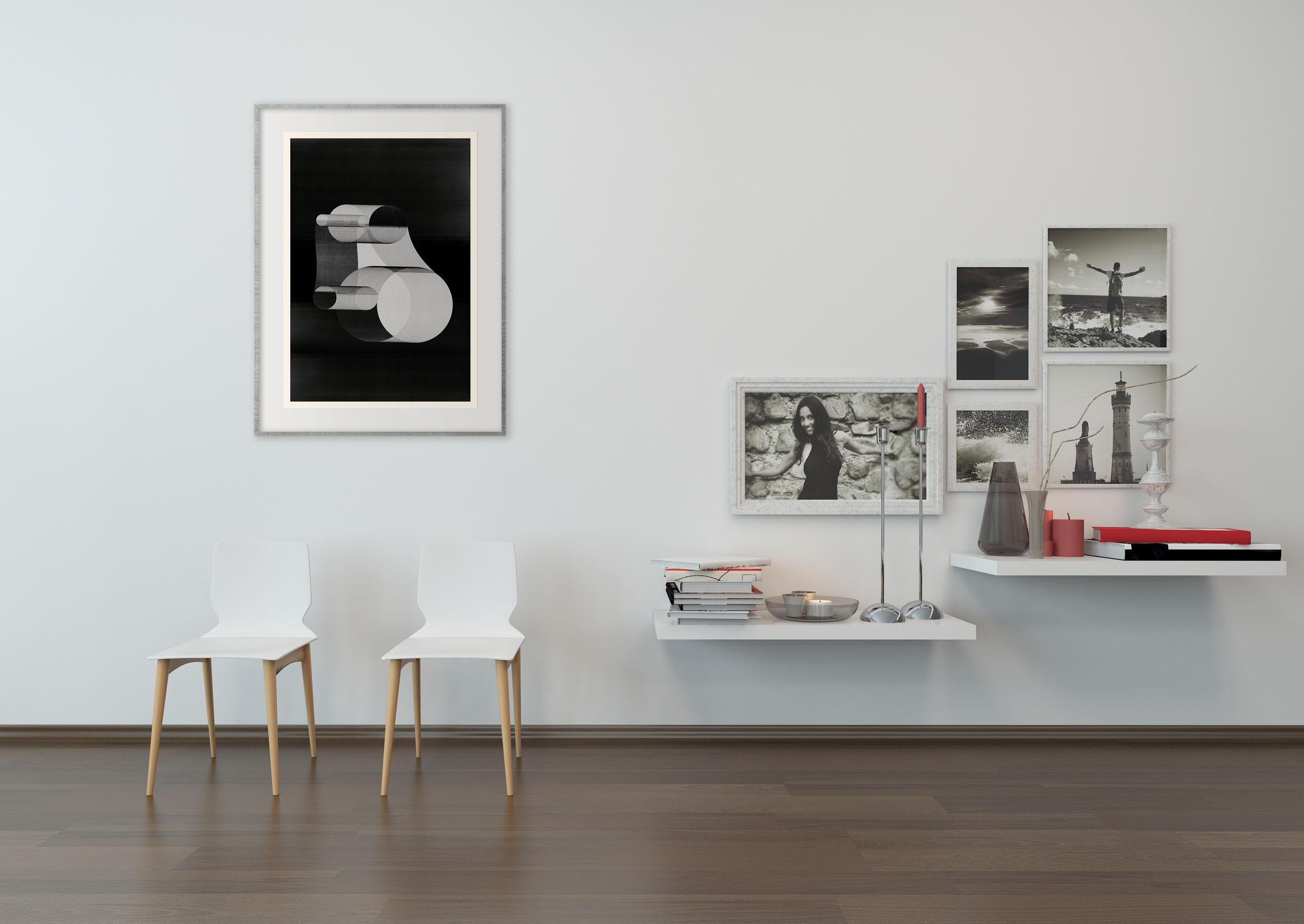 M353 (Abstrakter Druck) – Print von Jesús Perea	