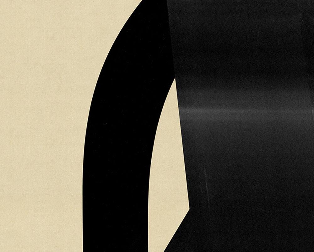 M228 (Abstrakte neue Medien) (Weiß), Abstract Print, von Jesús Perea	