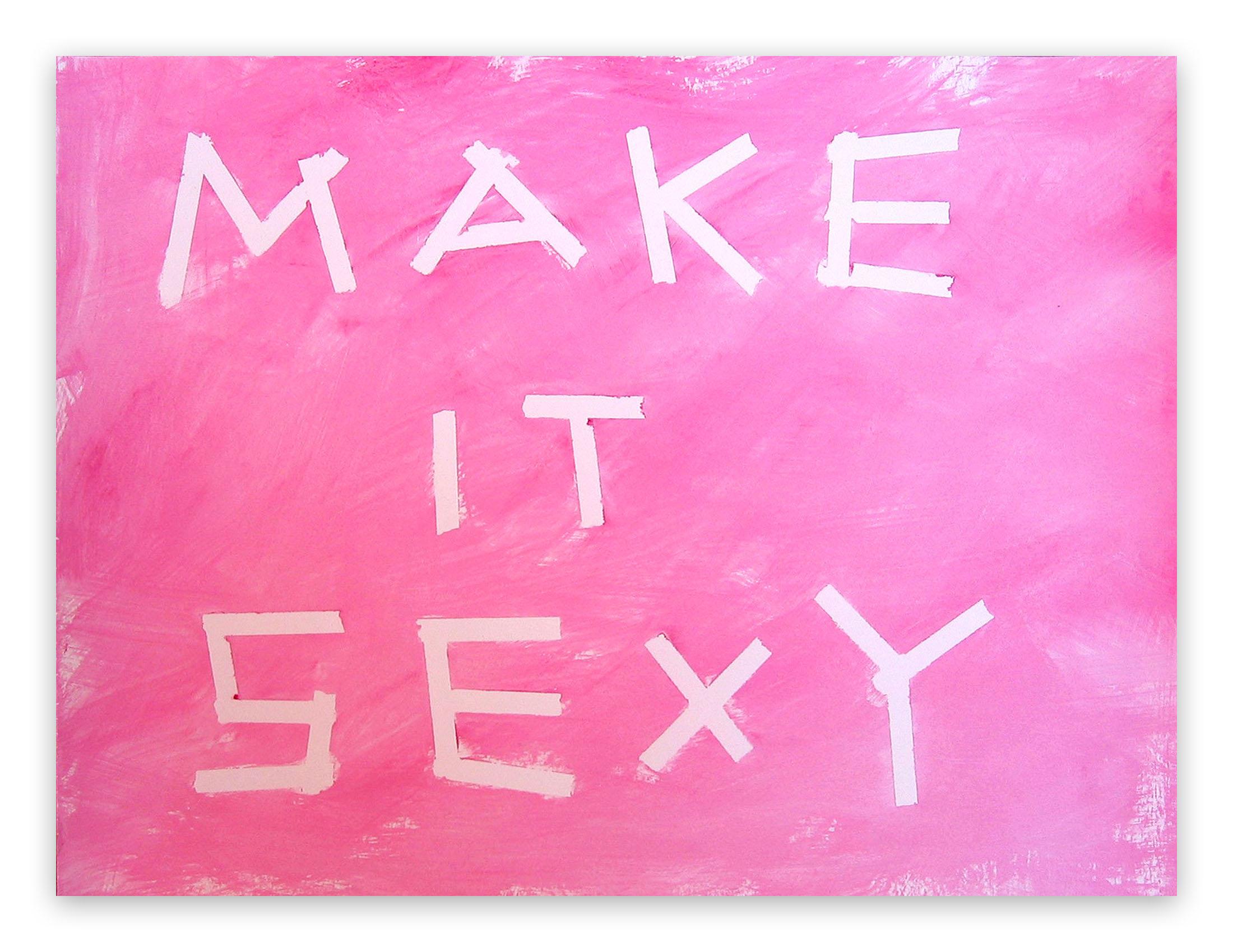 Daniel Göttin Abstract Painting – 20 - Make it sexy (Abstrakte Zeichnung)