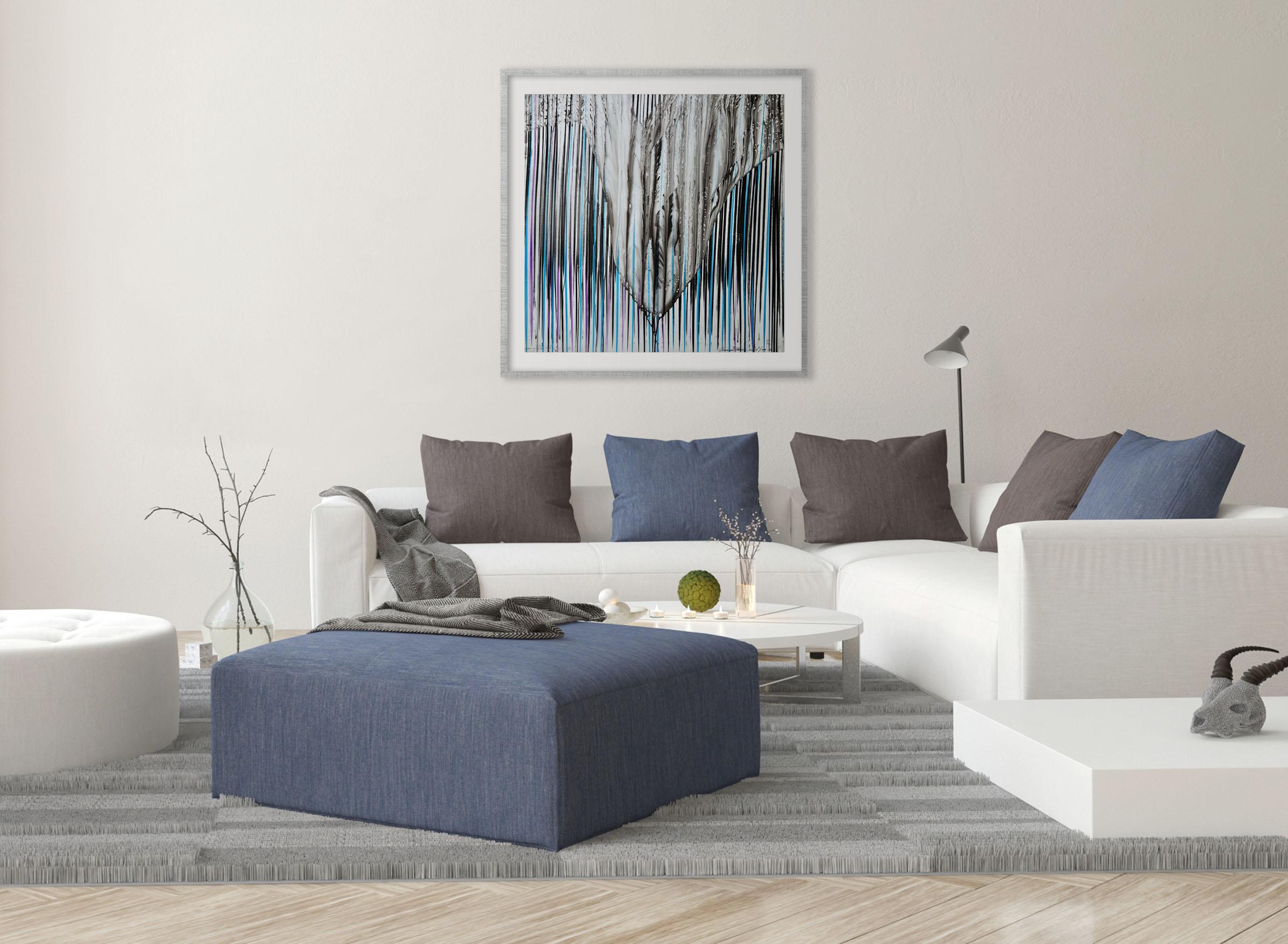 Big Melt #20 (Décoration abstraite) - Painting de Jaanika Peerna