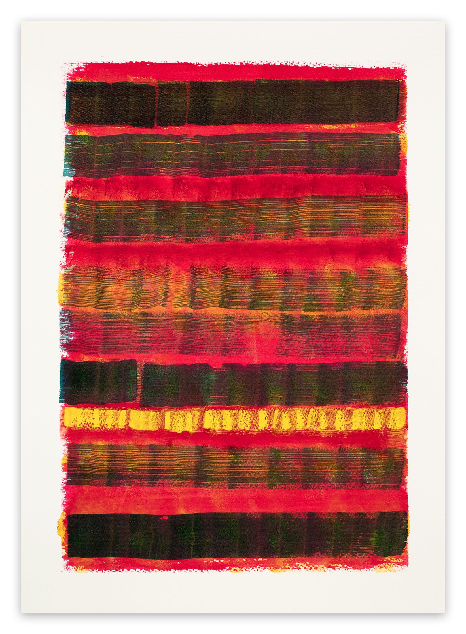 Abstract Painting di Emily Berger - Inchiostro #4 (pittura astratta)