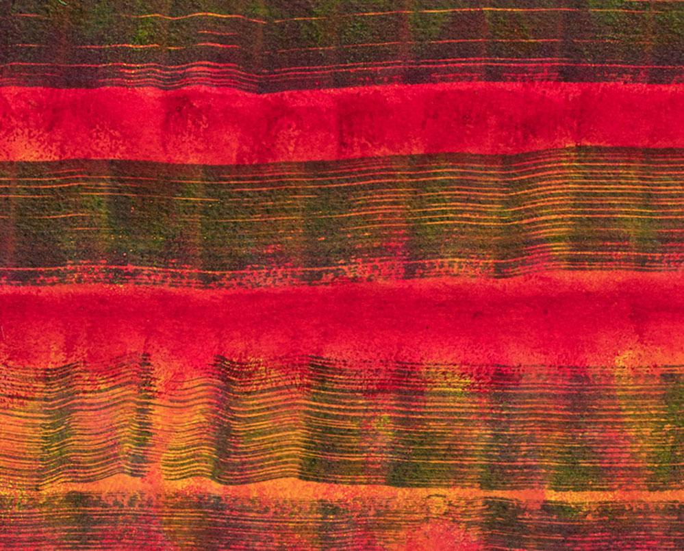 Inchiostro #4 (pittura astratta) - Painting Astratto di Emily Berger