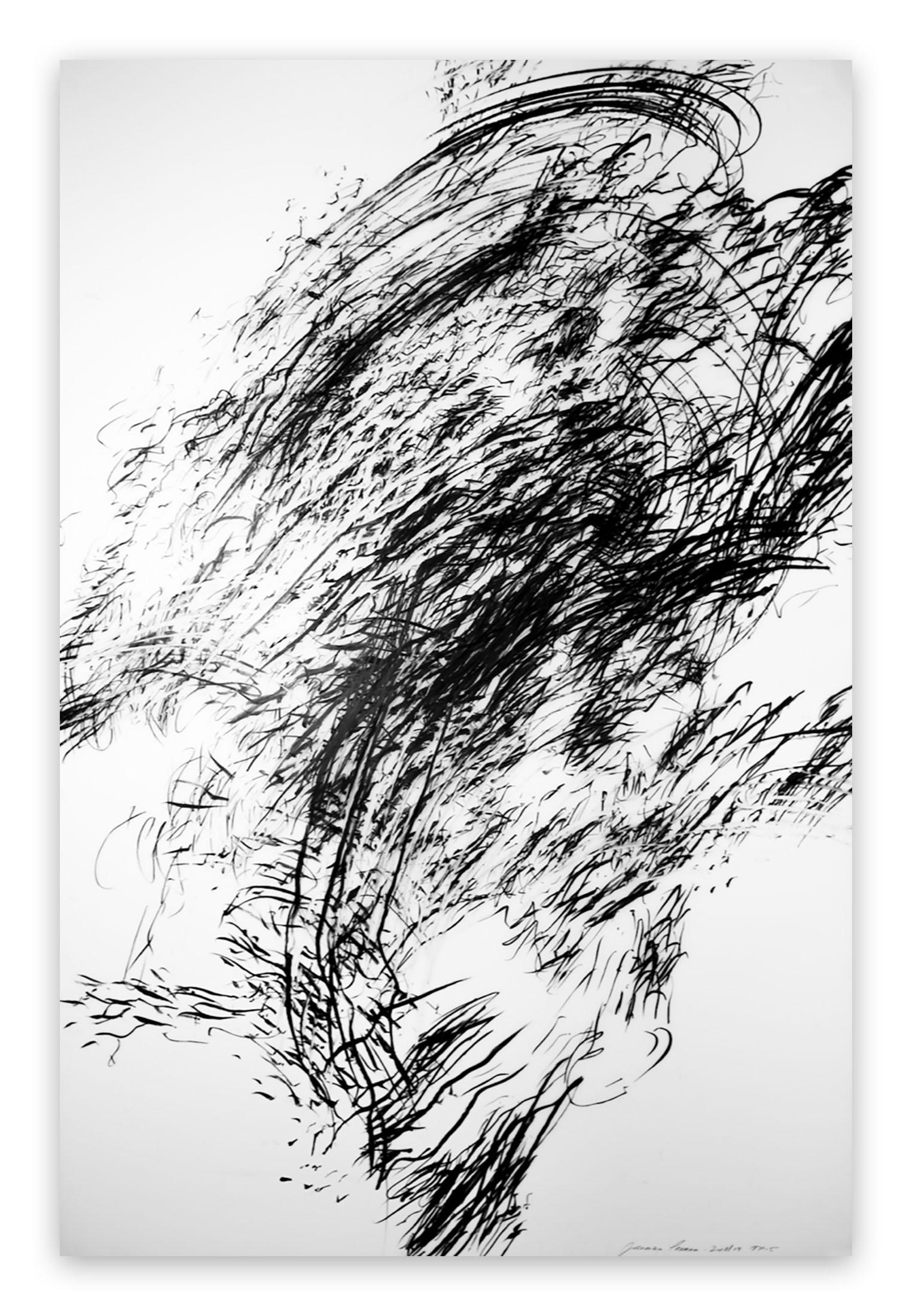 Jaanika Peerna Abstract Drawing - Tipping Point #5 (Abstract drawing)