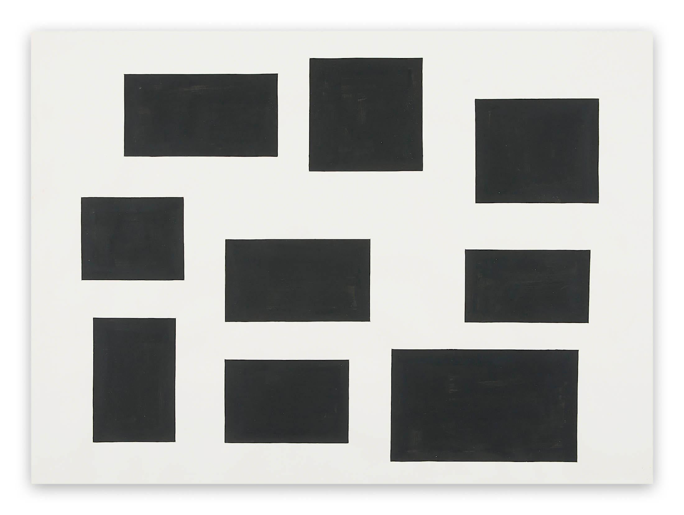 Abstract Drawing di Tom McGlynn - Sondaggio 5 (Disegno astratto)