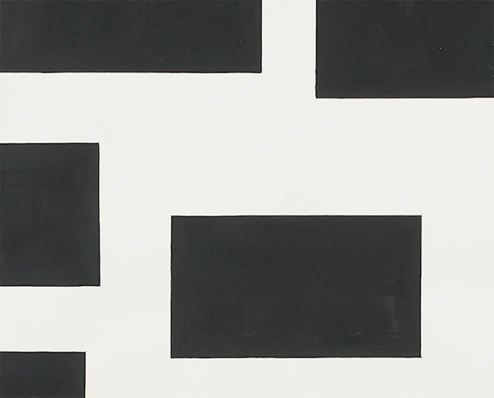 Sondaggio 5 (Disegno astratto) - Art Astratto di Tom McGlynn