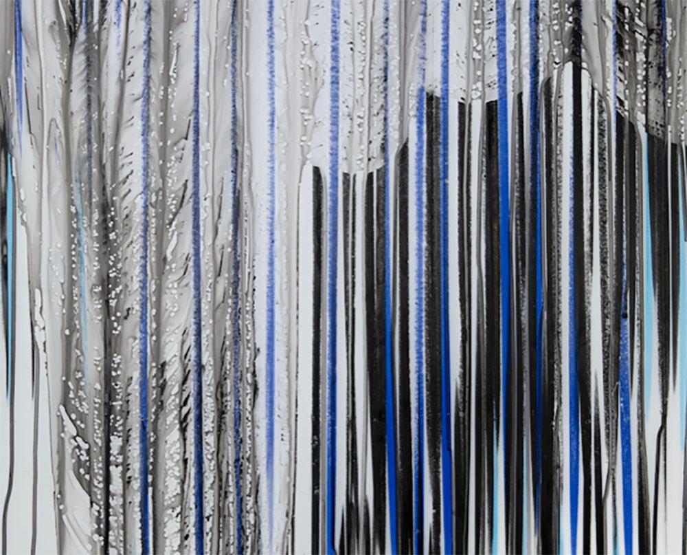 Big Melt #16 (Disegno astratto) - Painting Astratto di Jaanika Peerna